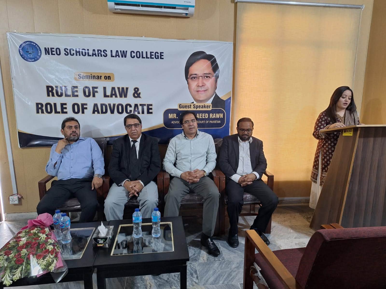 Rule of Law and Role of Advocate Seminar